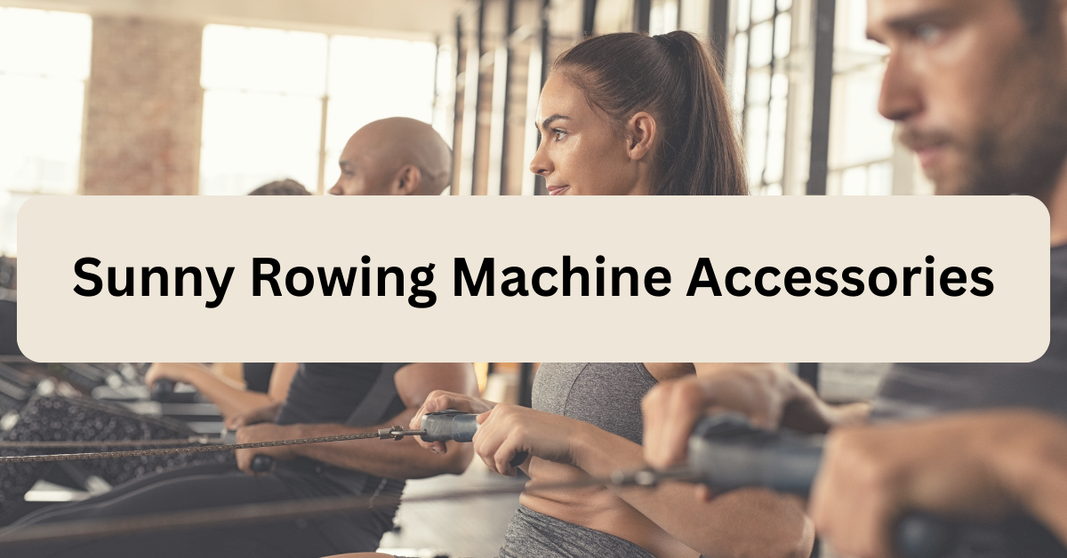 Sunny Rowing Machine Accessories